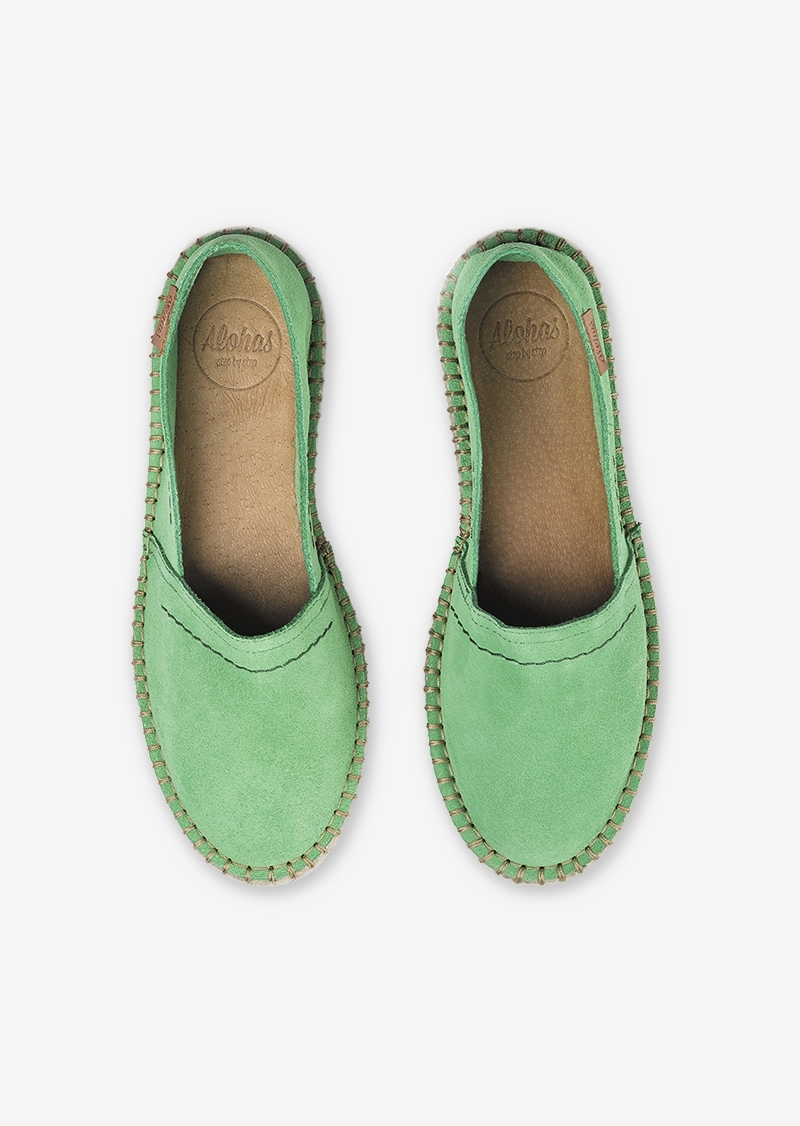 Green shoes for women| Alohas