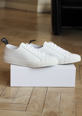 Sneakers homme en cuir vegan