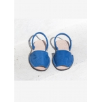 Blue Leather Alohas Sandals