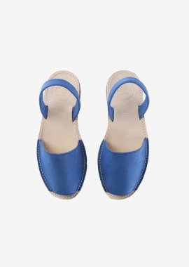 Blue Leather Alohas Sandals