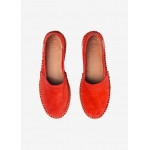 Espadrilles plateformes rouges