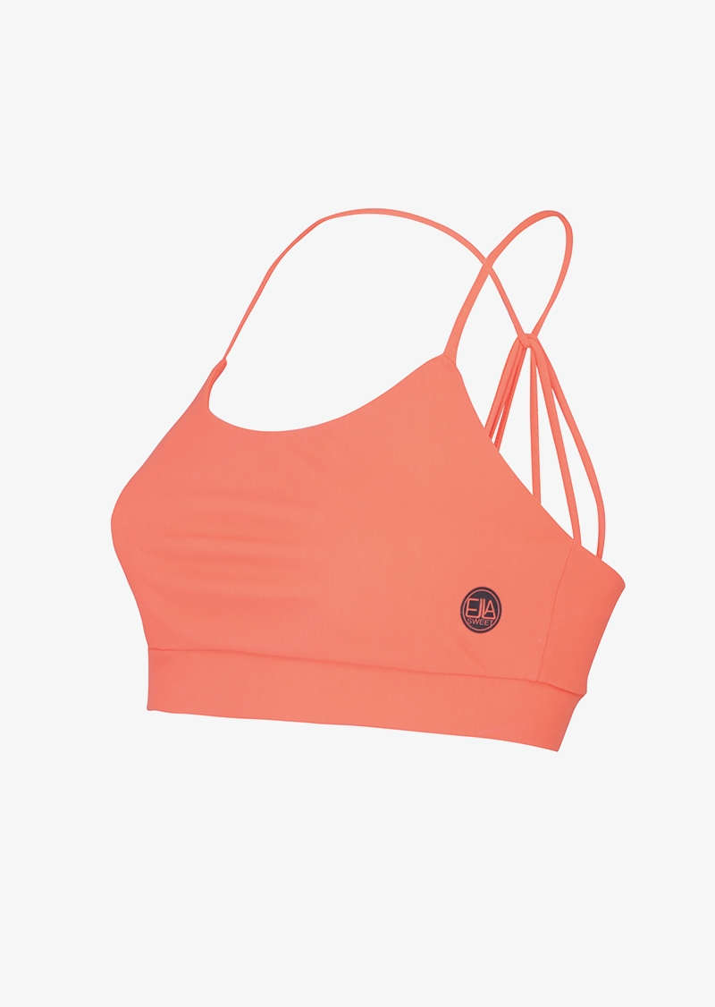 Multi strap Bra LEONORE - Peach