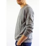 Pull en coton gris SANDRO