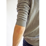 Grey luxe cotton sweater SANDRO