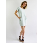 Roselyne organic cotton dress - light green