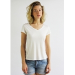 Modal T-shirt Annie - ecru