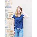 Modal T-shirt Annie - navy