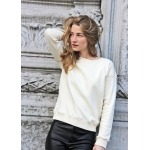 Ecru organic cotton sweater