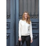 Ecru organic cotton sweater