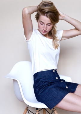 Agnes Denim Skirt