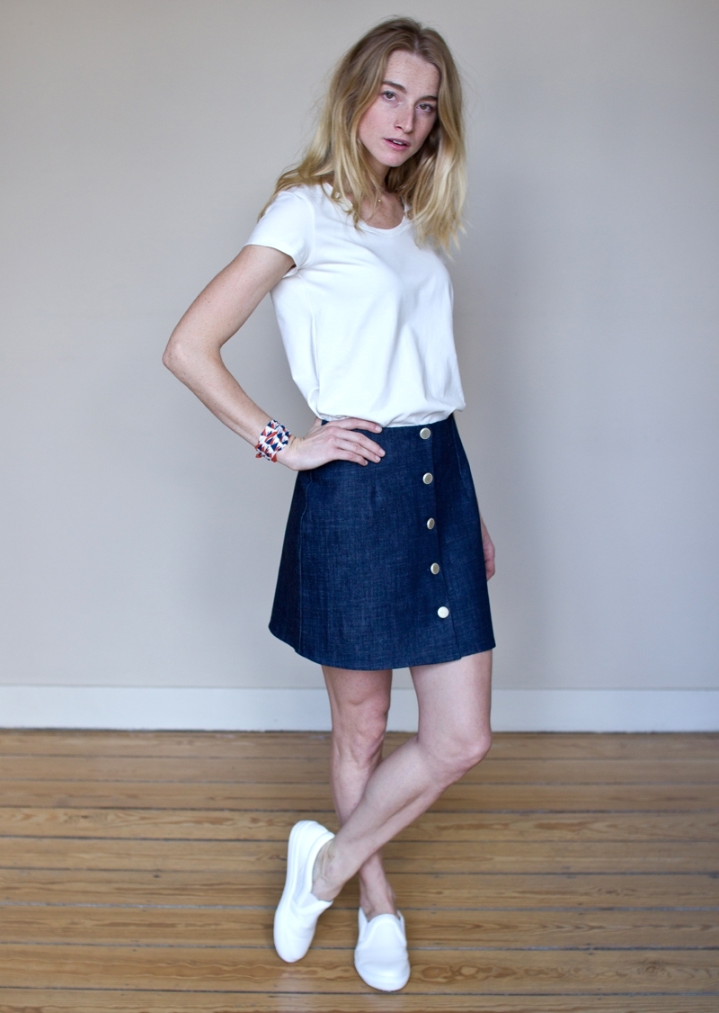 Agnes Denim Skirt