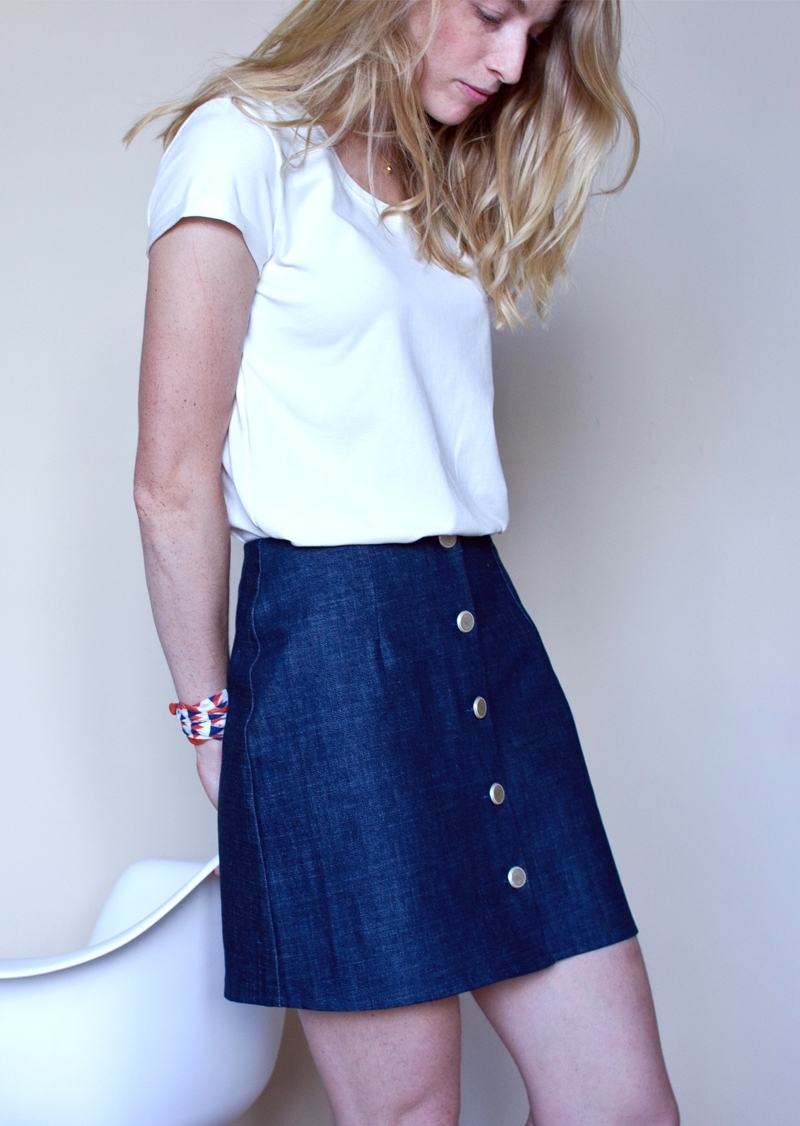 Agnes Denim Skirt