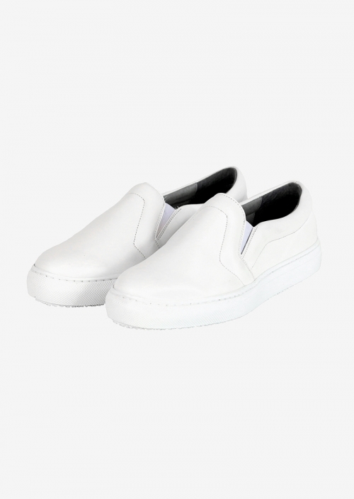 Baskets sans lacets en cuir vegan Malkia