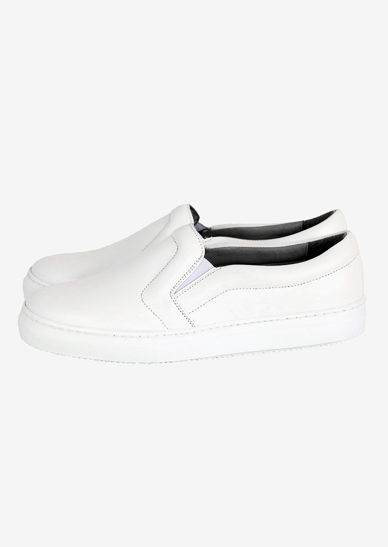 Baskets sans lacets en cuir vegan Malkia