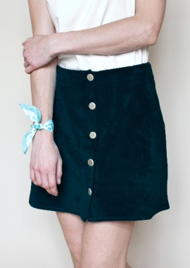 Black Agnes Skirt