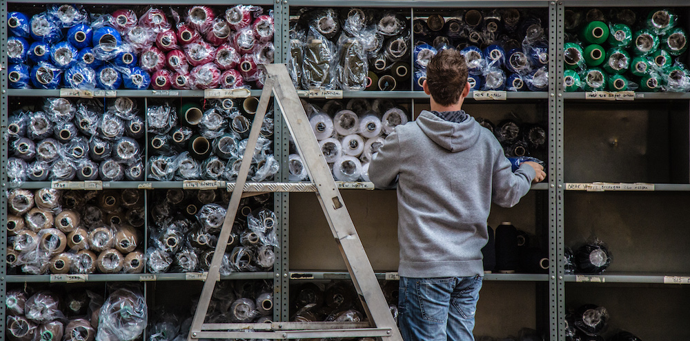 Pantherella factory in England